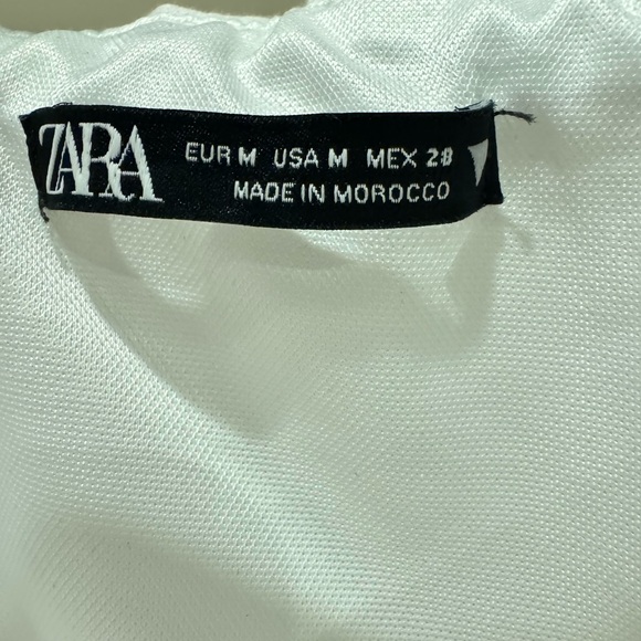 Zara White off shoulder dress - Picture 3 of 3